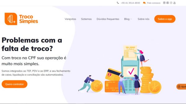 Troco Simples. Que tal descomplicar seu troco?