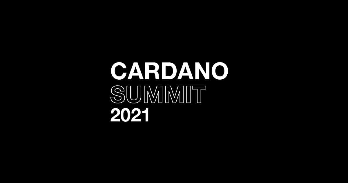 Evento Cardano Summit 2021 ocorrerá nos dias 25 e 26 de setembro