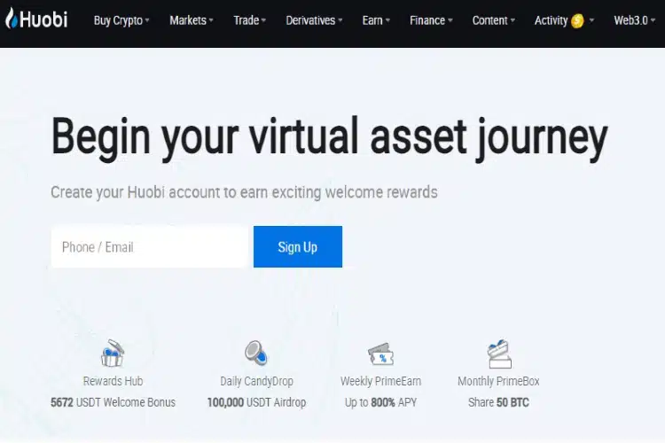 A exchange Huobi lançará seu cartão de débito cripto
