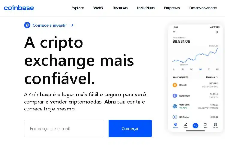 Coinbase lança pares de negociações de criptoativos com a EUROC, stablecoin atrelada ao euro