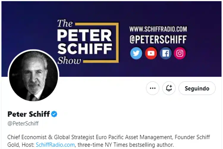 Peter Schiff: 'Não há nada de qualidade inferior às criptomoedas'