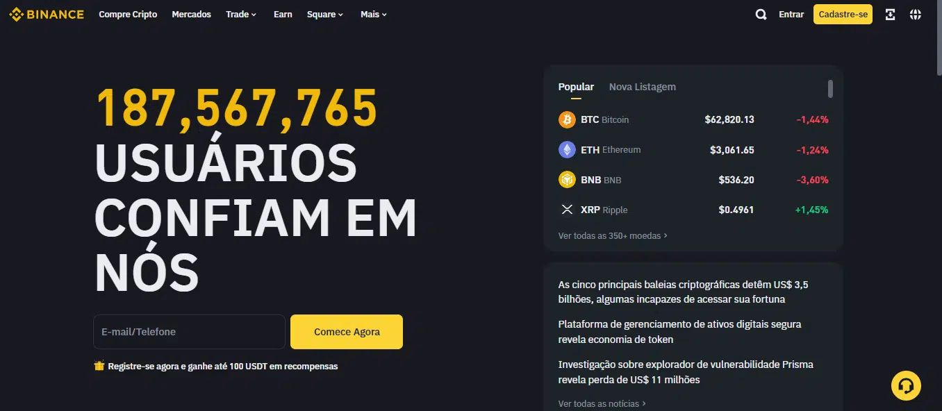 Exchange Binance