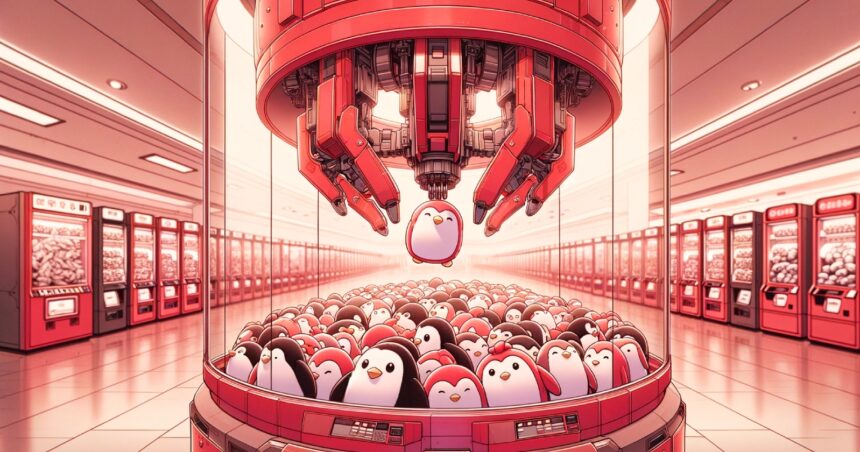 Pudgy Penguins ultrapassa um milhão de unidades de pelúcias vendidas