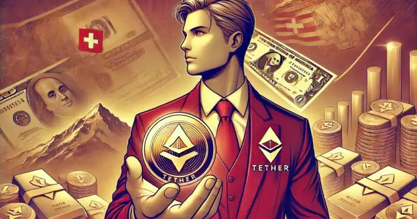 Novo lançamento da Tether: stablecoin aUSDT com garantia em ouro