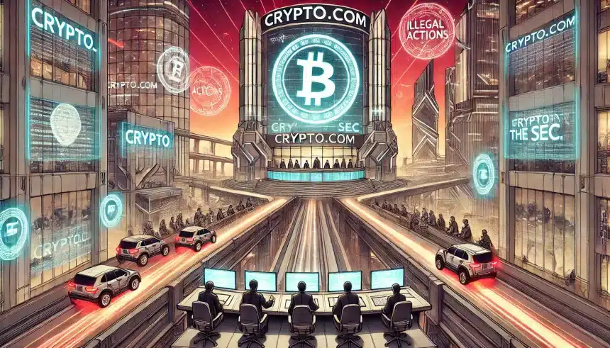 Crypto.com processa SEC por ações ilegais na regulação de criptomoedas após notificação