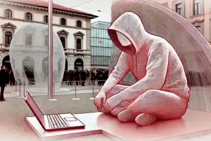 Lugano celebra Bitcoin com estátua enigmática de Satoshi Nakamoto