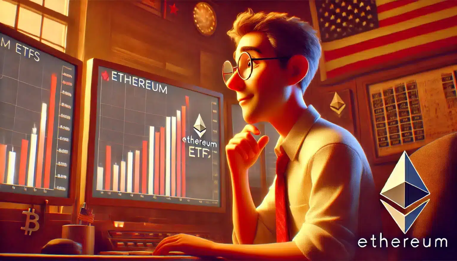 Após eleições nos EUA, ETFs de Ethereum entram em alta e atraem investidores