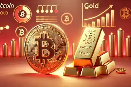 Bitcoin x Ouro: ETFs de BTC podem superar os de ouro em 2 meses