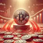 "ETF de Bitcoin da BlackRock surpreende com US$ 1 Bilhão em novas entradas após dois dias de retirada