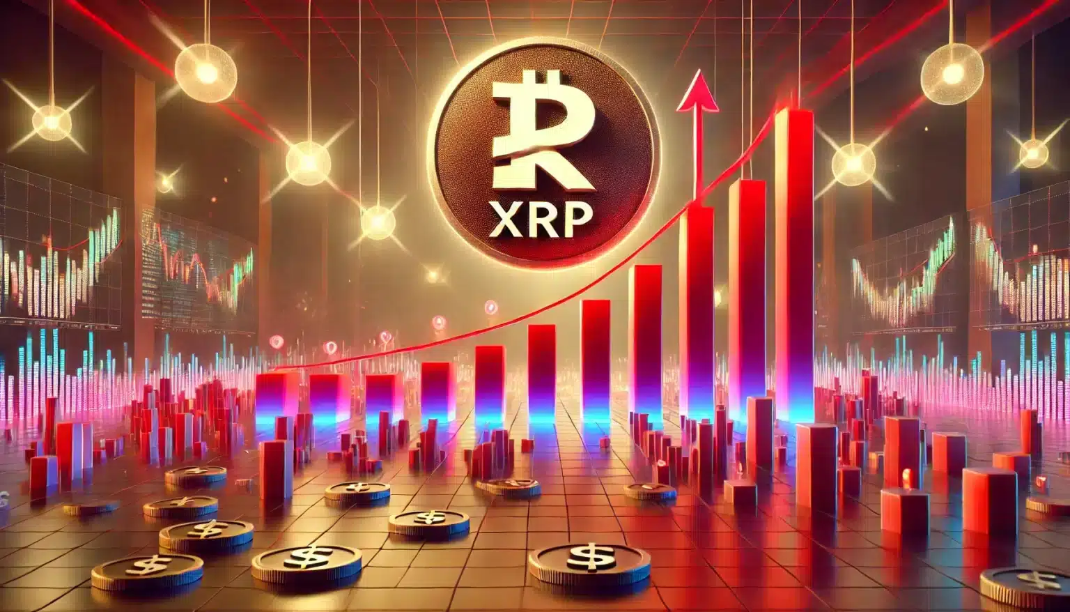 XRP ultrapassa US$ 100 bilhões em valor de mercado e coloca Solana na mira