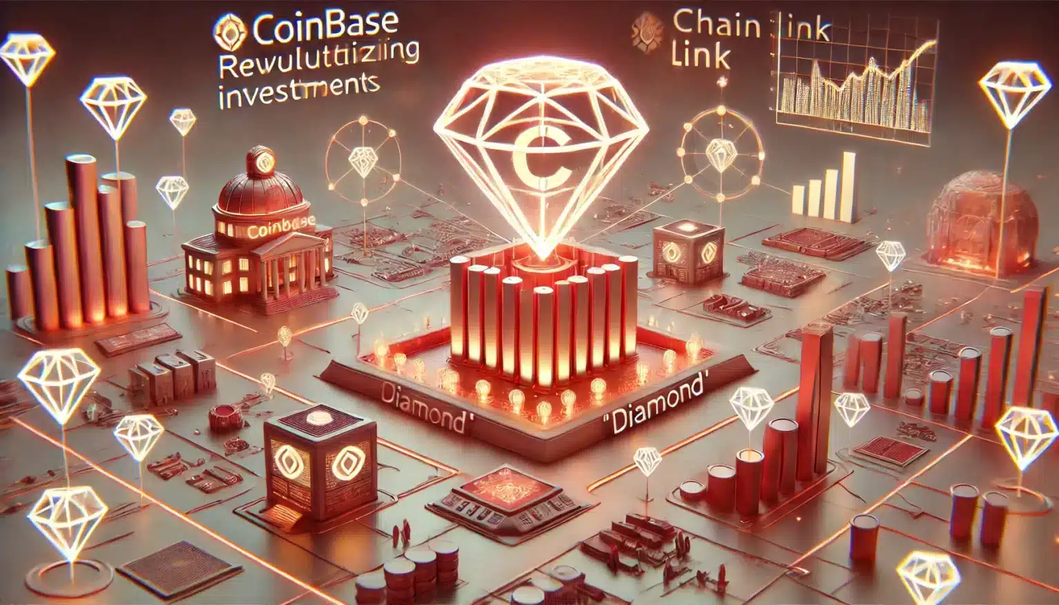 Coinbase e Chainlink transformam investimentos institucionais com o projeto Diamond