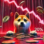 Crise no Dogecoin: Preço cai 20% em um dia e mercado prevê novas quedas