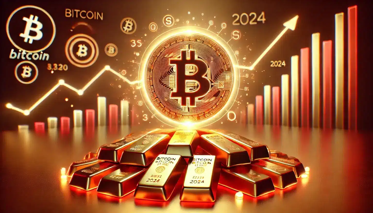 ETFs de Bitcoin dominam o mercado e supera o Ouro em 2024