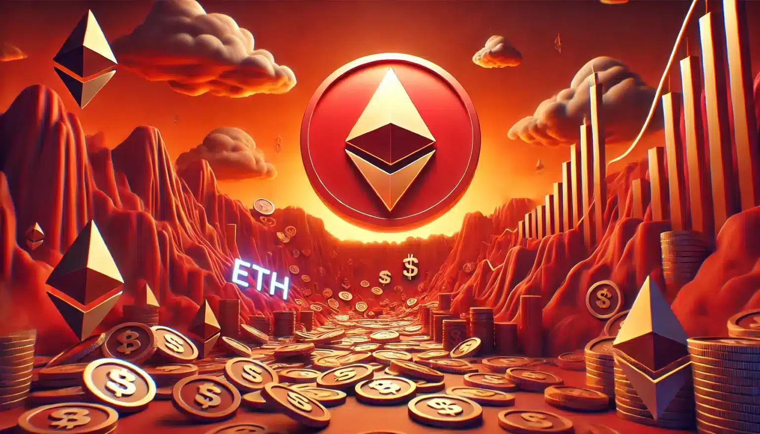 Ethereum (ETH) sofre queda de 15% e perdas massivas de US$ 23 bilhões