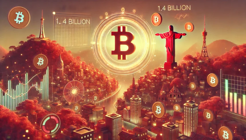 Brasil inicia 2025 com mais de R$ 1,4 bilhão aplicados em fundos de Criptomoedas