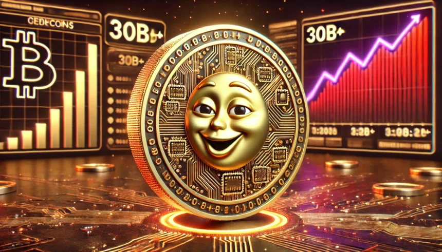 Memecoin de Trump dispara para US$ 30 bilhões em uma noite