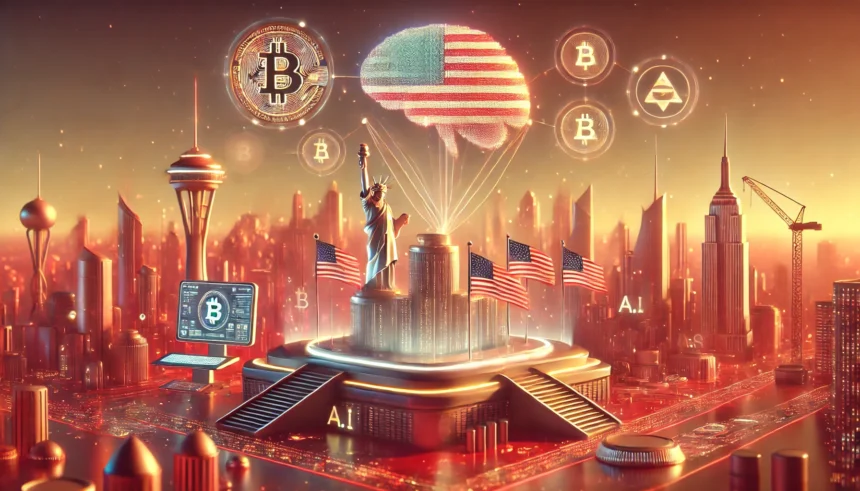 Trump promete supremacia dos EUA em inovação de IA e criptomoedas