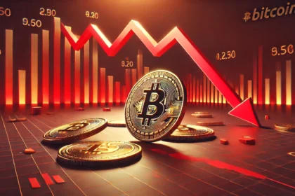 Bitcoin em queda