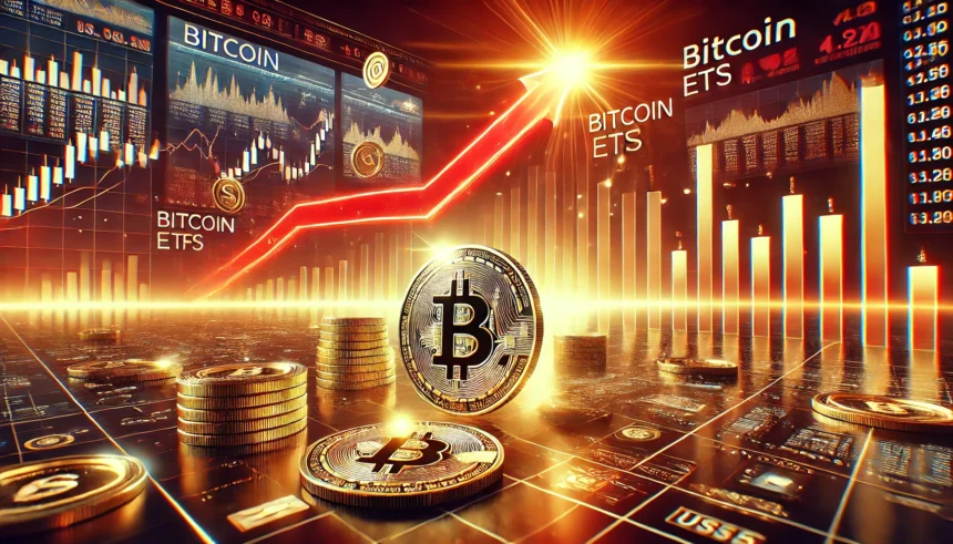 Entradas em ETFs de Bitcoin nos EUA disparam 175%
