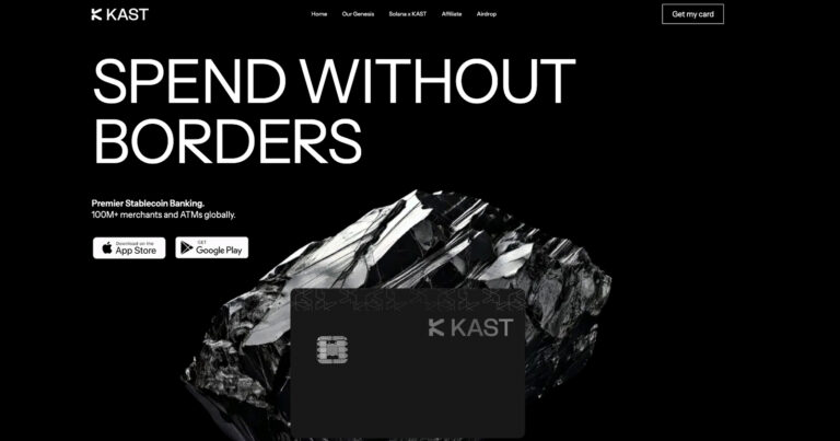 Cartão KAST: Airdrops e conveniência para investidores