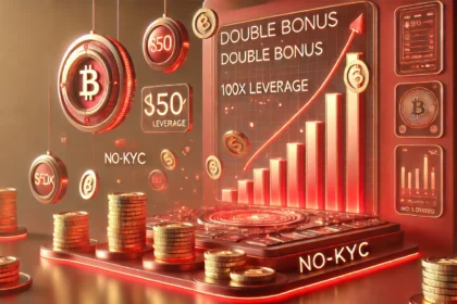 BexBack: Bônus de depósito duplo, US$ 50 de boas-vindas e alavancagem 100x Sem KYC
