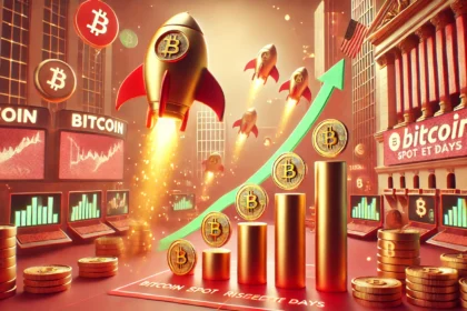 ETFs de Bitcoin à vista registram 10 dias de alta nos EUA