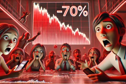 Negociação de criptomoedas despenca 70% após pico eleitoral