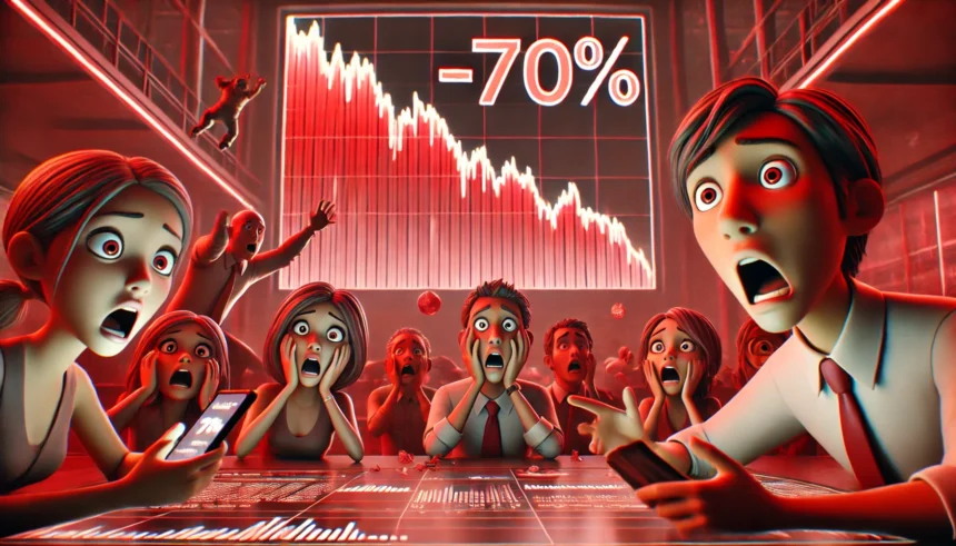 Negociação de criptomoedas despenca 70% após pico eleitoral