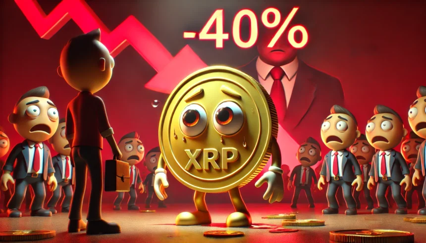 Preço do XRP pode despencar 40% com tarifas de Trump assustando investidores