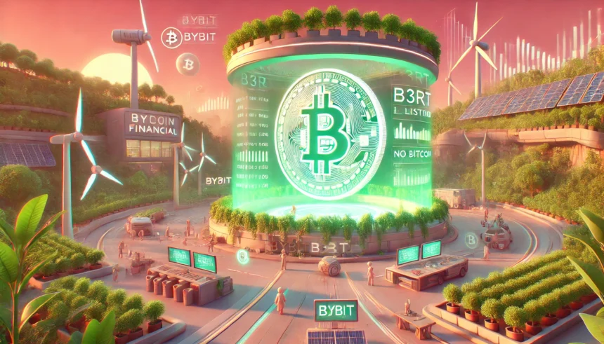 Token B3RT é listado na ByBit e tem foco em sustentabilidade no mundo real