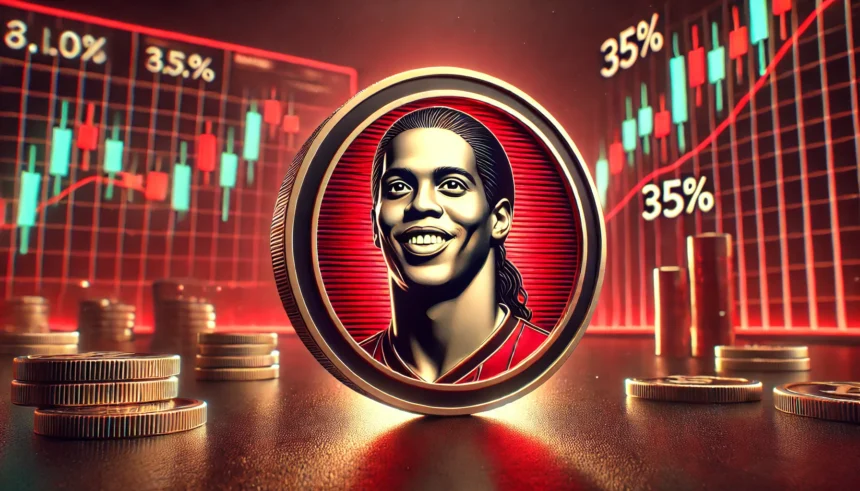 Token de Ronaldinho dispara 35% de fornecimento interno e US$ 397 milhões em capitalização de mercado