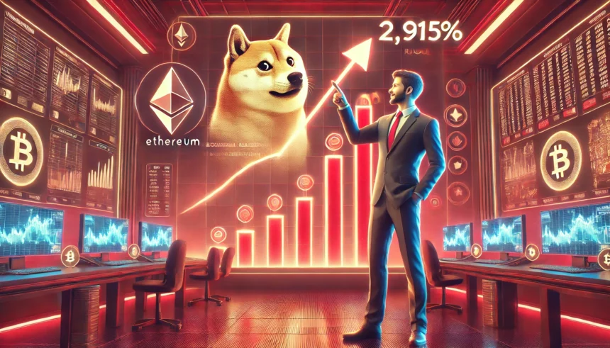 Trader aponta rival do Ethereum pronto para disparar 2.915% , e revela nova previsão para Dogecoin