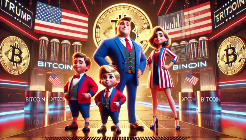 Trump aposta no Bitcoin: Família lança empreendimento de mineração “Bitcoin americano”