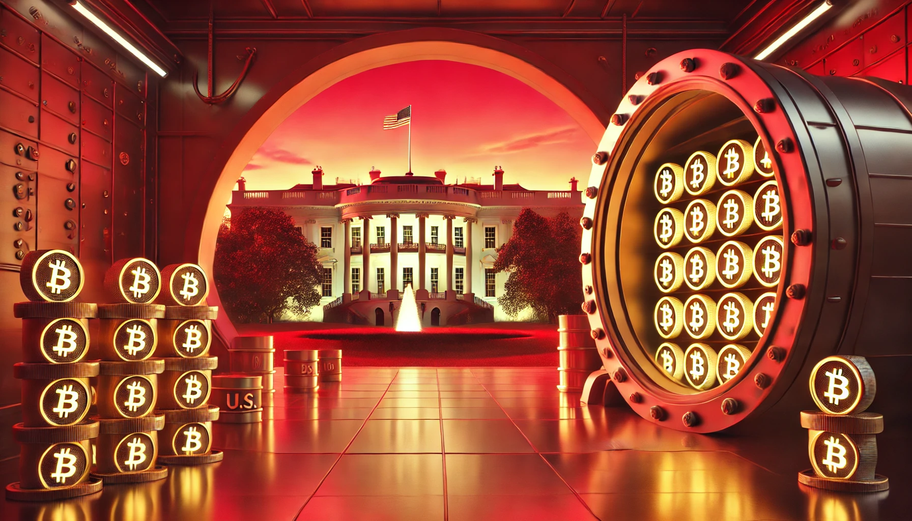 Casa Branca dos EUA planeja usar reservas de ouro para reserva estratégica de Bitcoin sob o governo Trump