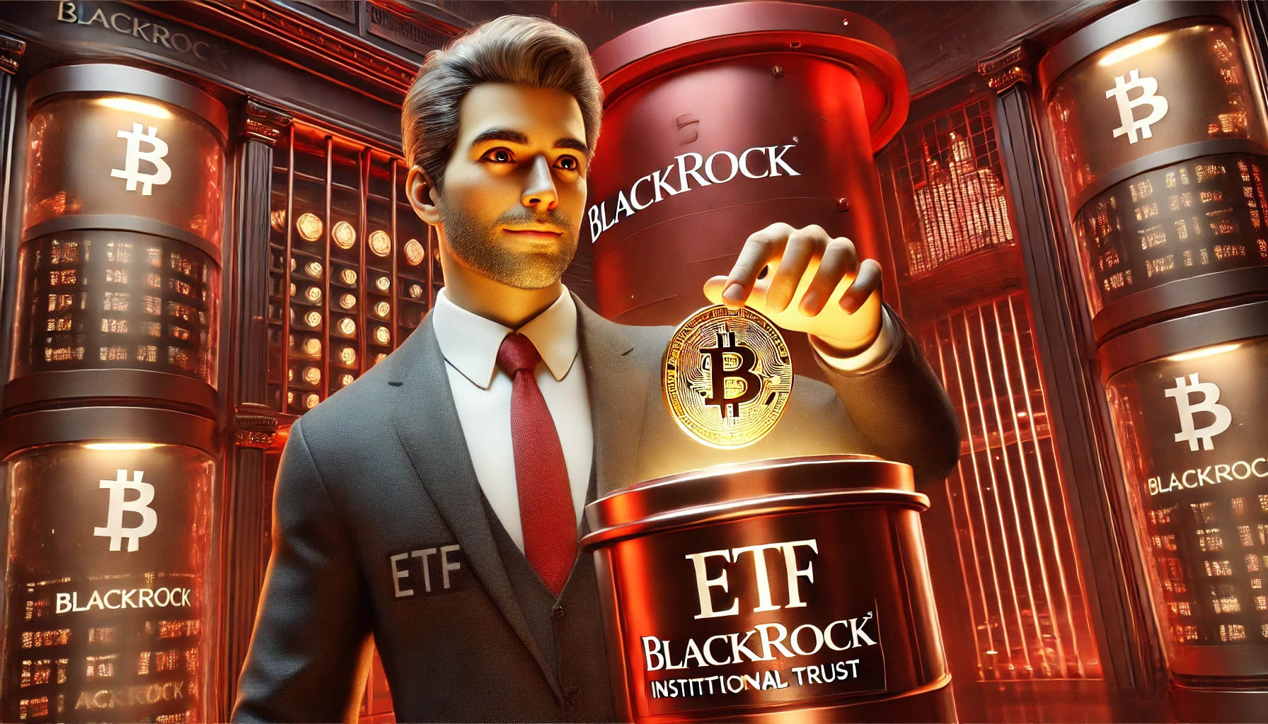 Confiança institucional? BlackRock aposta US$ 643 milhões em ETF de Bitcoin