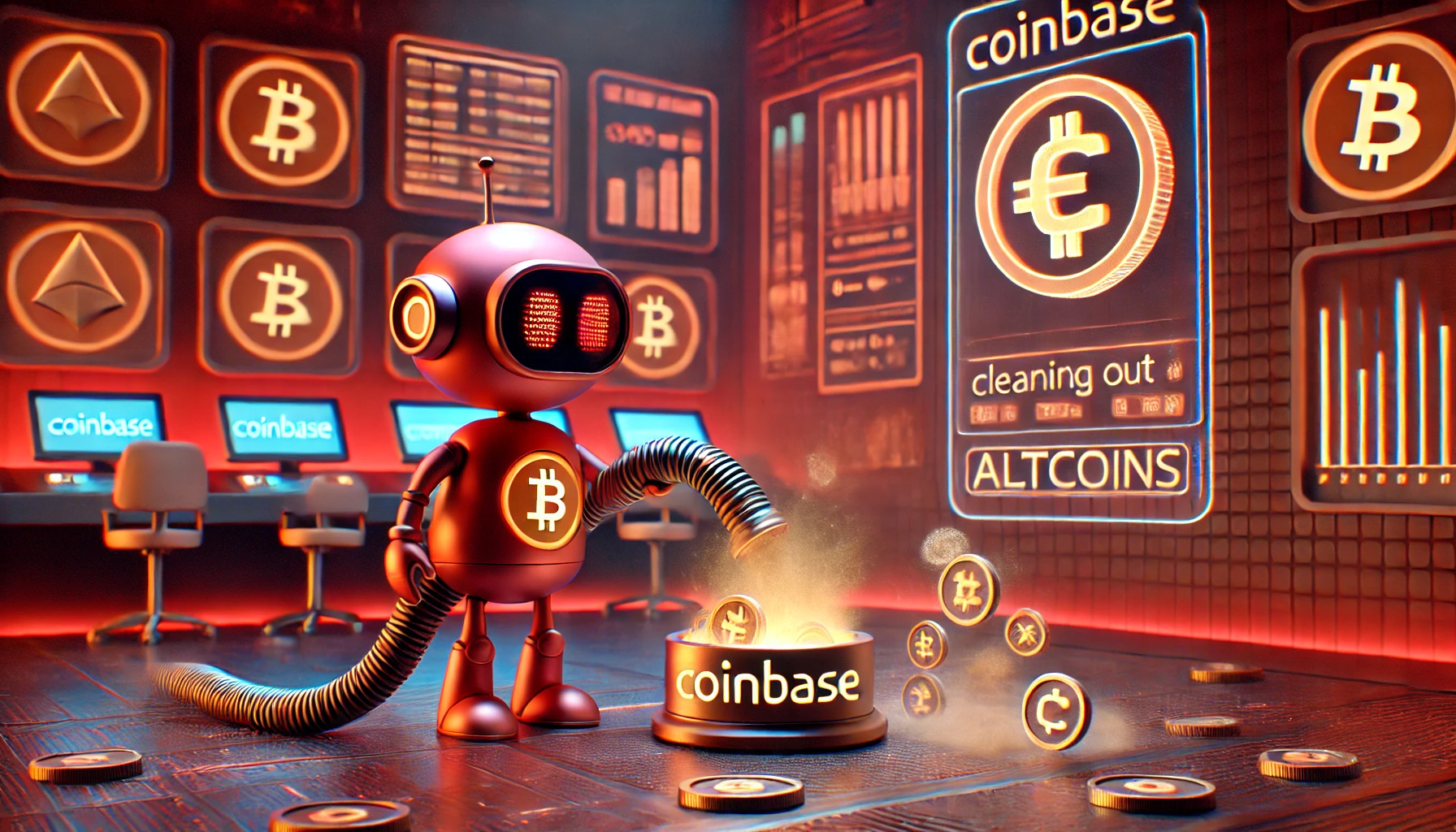 Fim da linha: Coinbase encerra suporte para 49 altcoins em abril