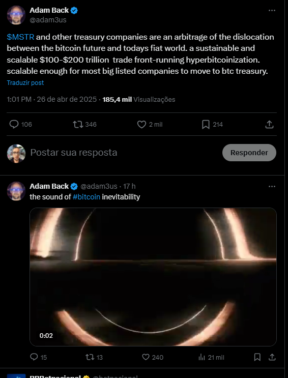 Marketcap do Bitcoin