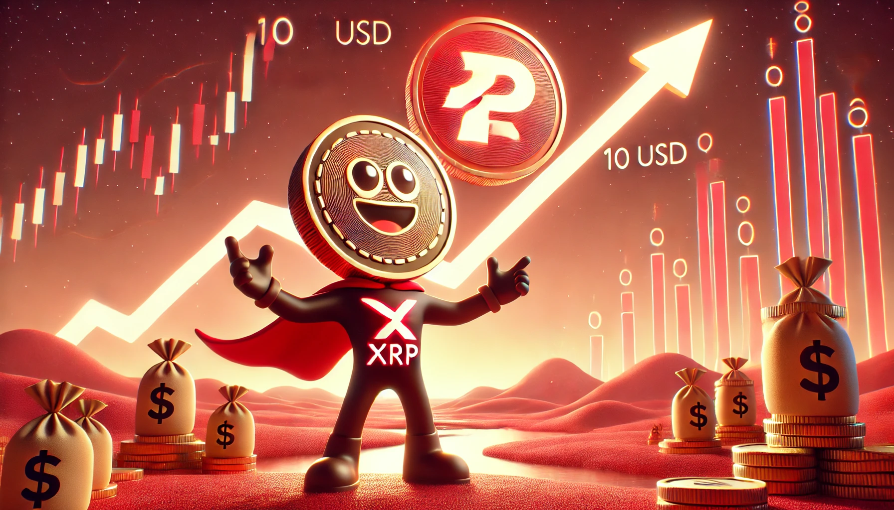 Previsão para o XRP mira os US$ 10 em 2025
