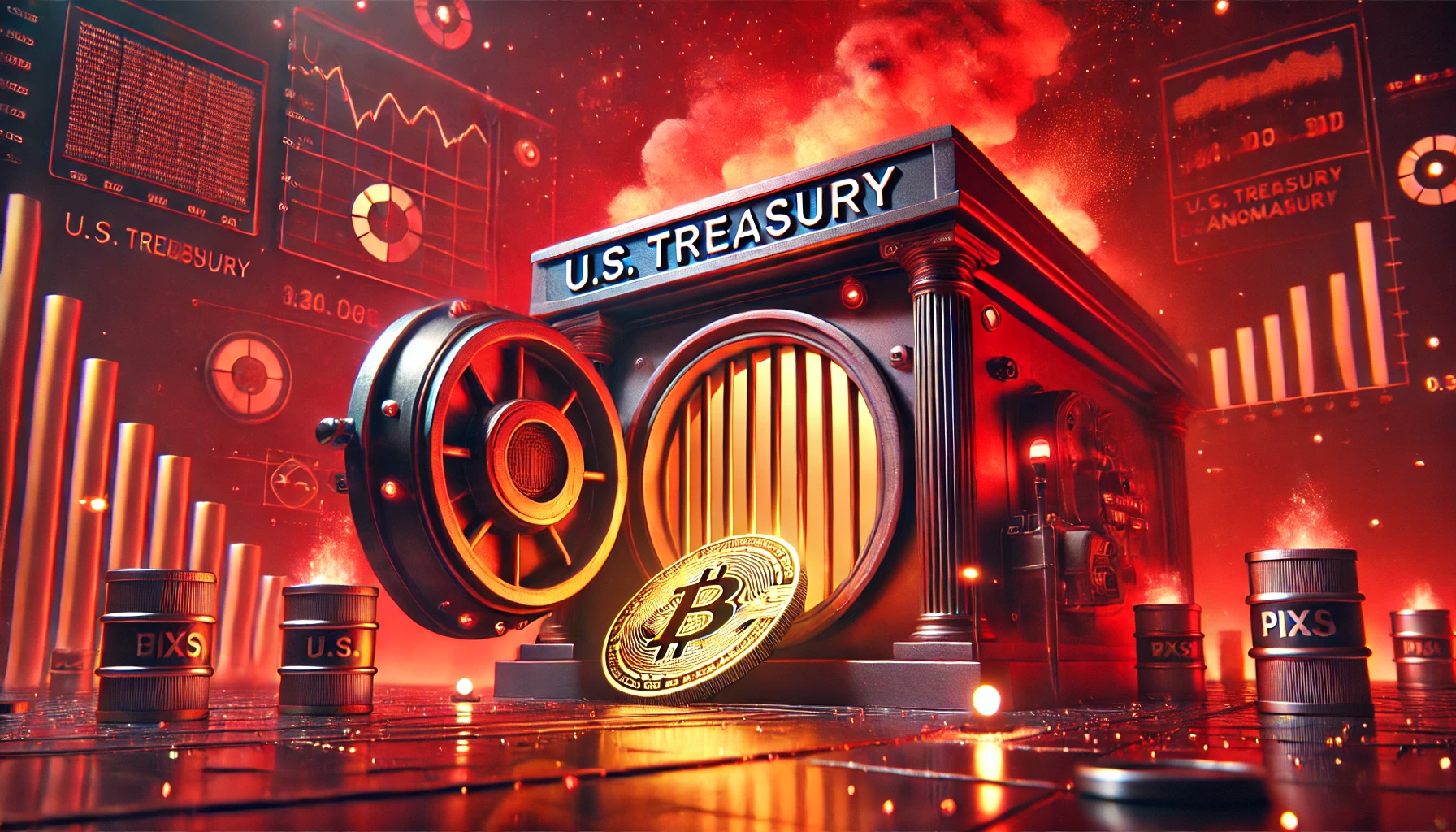 Tesouro dos EUA sob pressão acende alerta: Bitcoin pode disparar