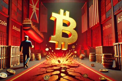 Bitcoin despenca enquanto Trump avança com tarifas globais 'recíprocas'