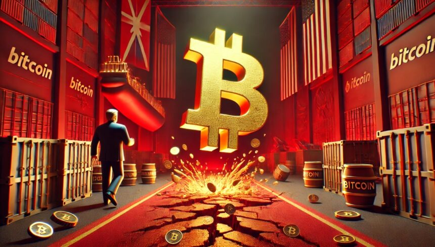 Bitcoin despenca enquanto Trump avança com tarifas globais 'recíprocas'