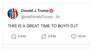 Bitcoin dispara com Trump