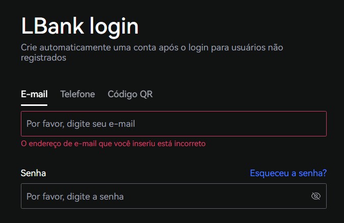 LBank Login