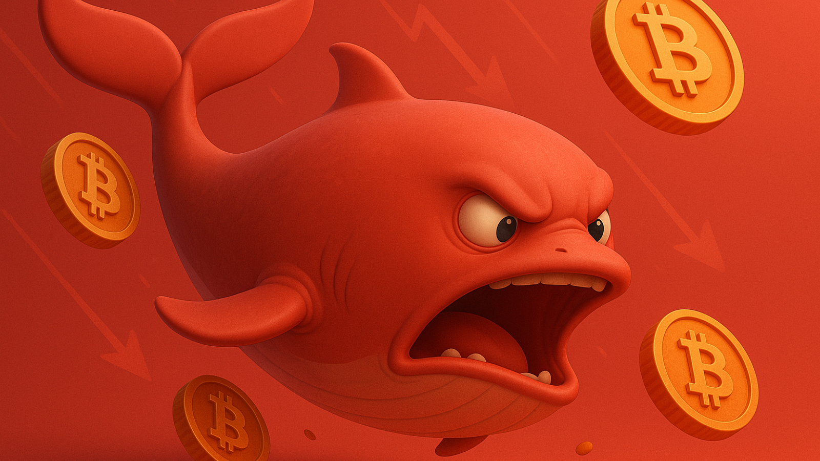 Baleia cripto abre short de US$ 230 milhões e aposta na queda do mercado