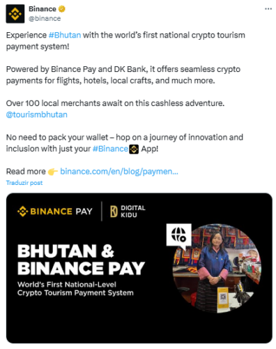 binance-butão