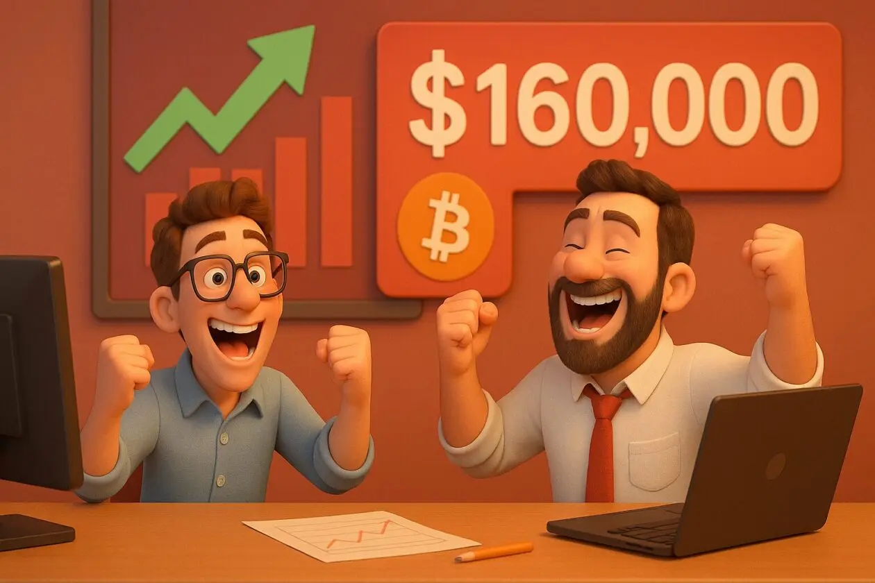 Bitcoin em rumo Parabólico: Meta de US$ 160 mil já na próxima semana