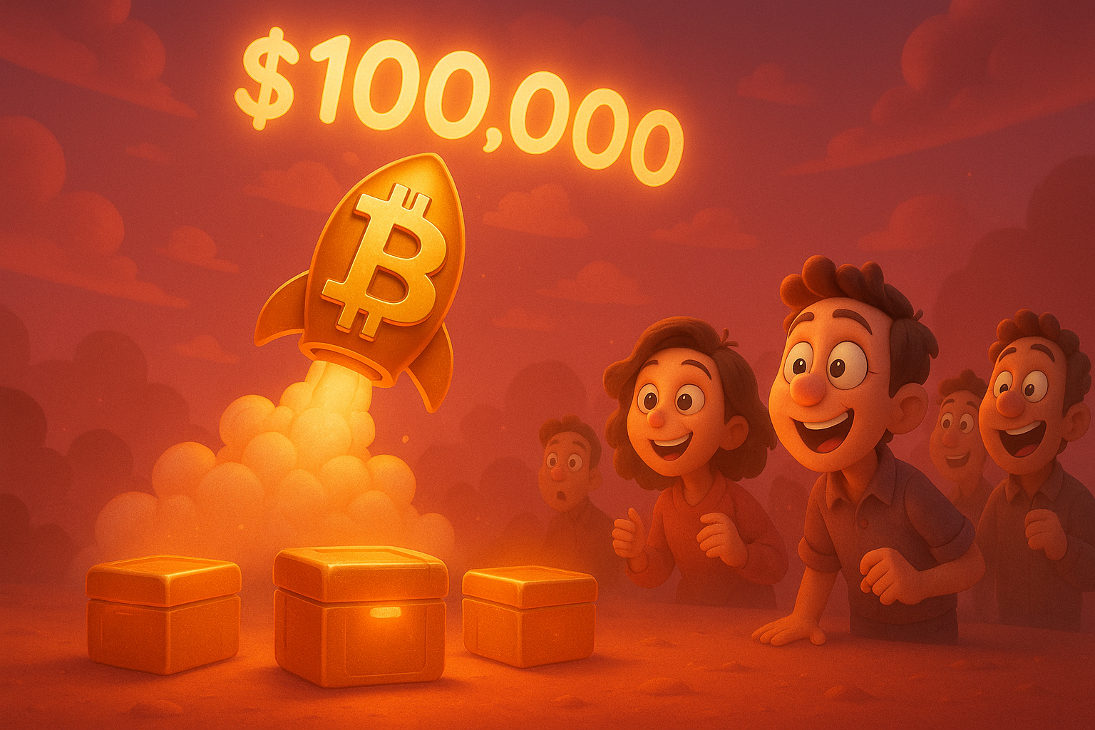 Bitcoin rumo aos US$ 100 mil: Conheça as próximas 3 altcoins explosivas