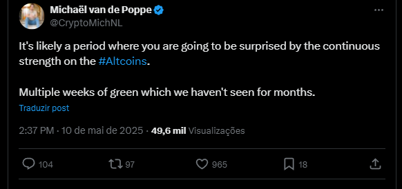 Comprar altcoins agora