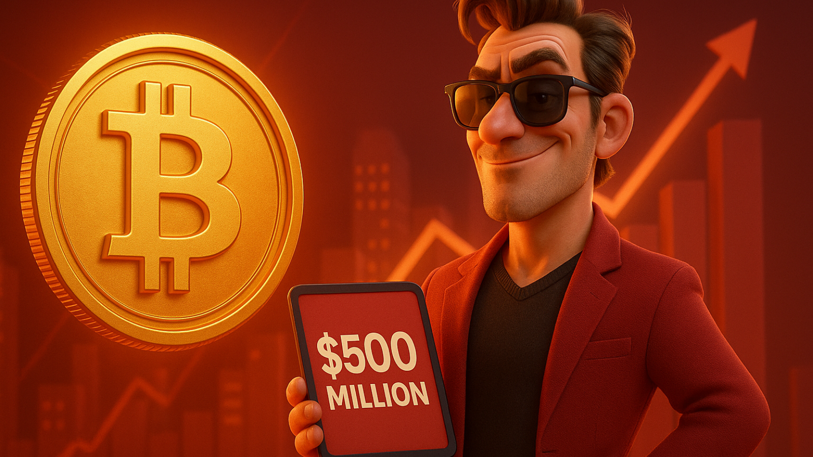 Criptomoeda Maverick aposta US$ 500 milhões em nova alta do BTC