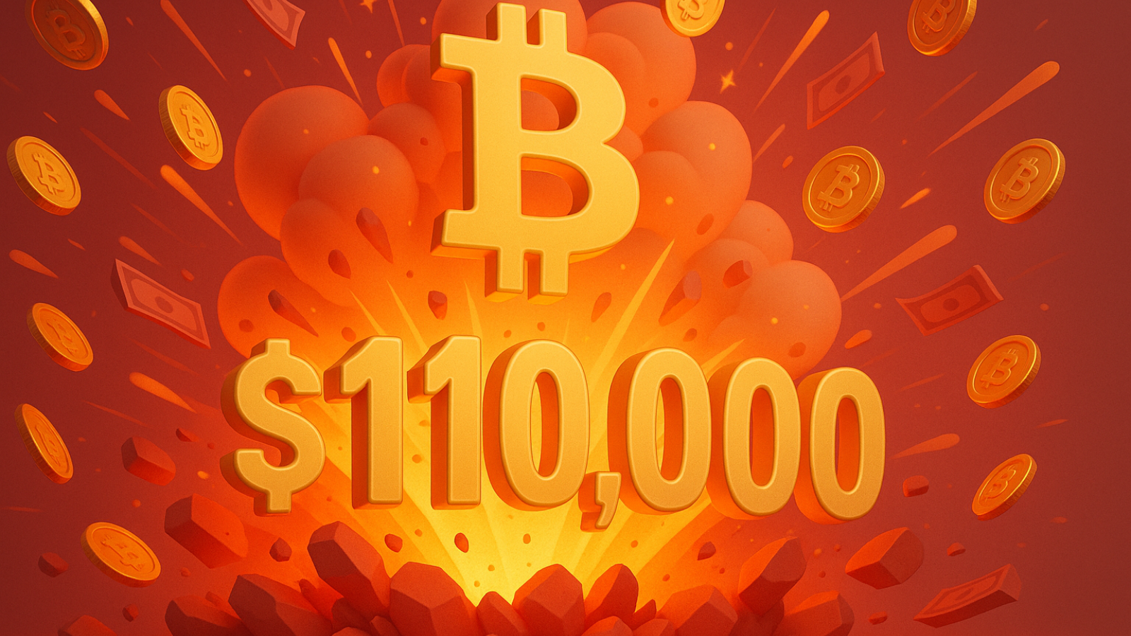 Explosão do Bitcoin US$ 110 mil até o final da semana